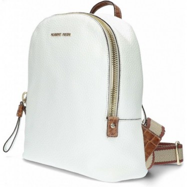 ROBERT PIETRI 6336 SAC À DOS EN CUIR BLANCO