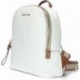 ROBERT PIETRI 6336 SAC À DOS EN CUIR BLANCO