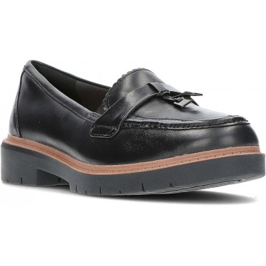 CLARKS WESTLYNN BELLA MOCASSINS BLACK