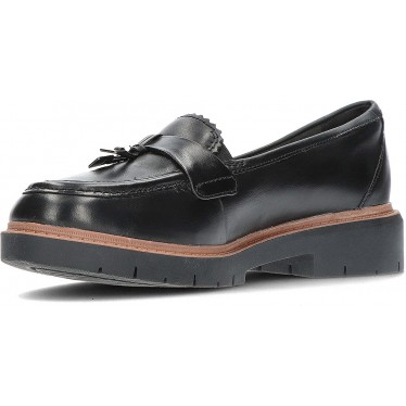 CLARKS WESTLYNN BELLA MOCASSINS BLACK