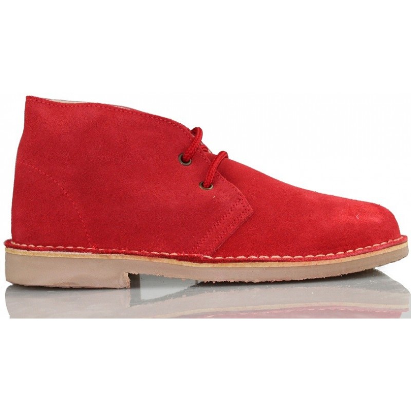 Safari botte en cuir unisexe de ARANCHA ROJO