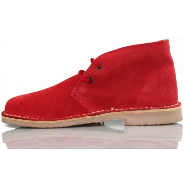 Safari botte en cuir unisexe de ARANCHA ROJO