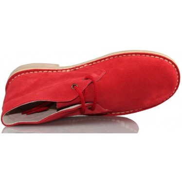 Safari botte en cuir unisexe de ARANCHA ROJO