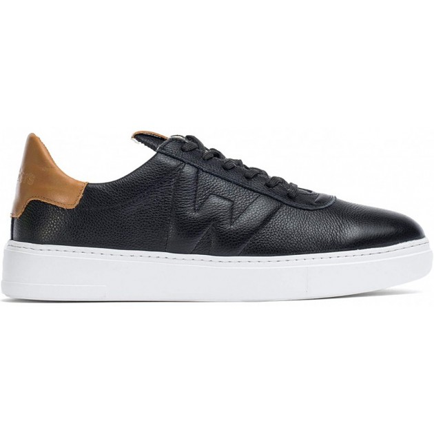 SNEAKERS EN CUIR GRAVÉ WONDERS CB-3920 NEGRO SNEAKERS EN CUIR GRAVÉ WONDERS CB-3920 NEGRO