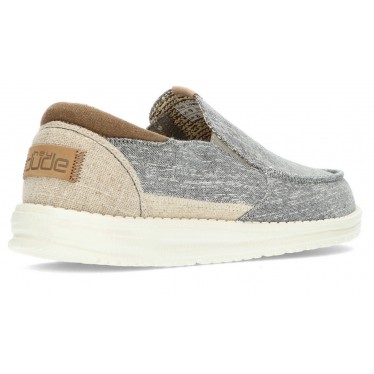 DUDE THAD MOCASSINS GREY