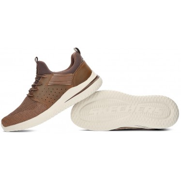 SKECHERS DE SPORT DELSON 3.0 CICAD 210238 MARRON