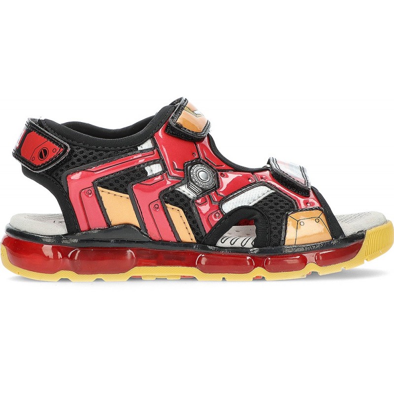 SANDALES IRONMAN GEOX J350QB RED