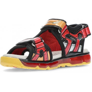 SANDALES IRONMAN GEOX J350QB RED