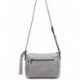 SAC À BANDOULIÈRE ABBACINO À POMPON 80569 GRIS