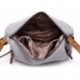 SAC À BANDOULIÈRE ABBACINO À POMPON 80569 GRIS