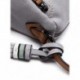 SAC À BANDOULIÈRE ABBACINO À POMPON 80569 GRIS