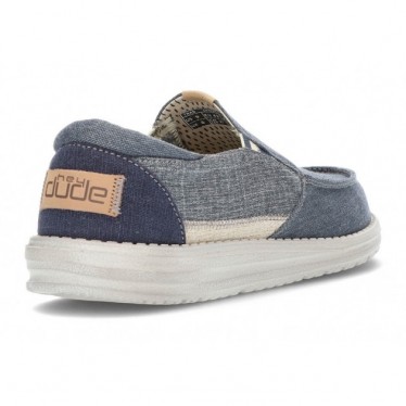 CHAUSSURES DUDE THAD D1119 CHAMBRAY_BLUE