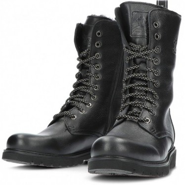BOTTES BASSES PANAMA JACK FIORELA NEGRO