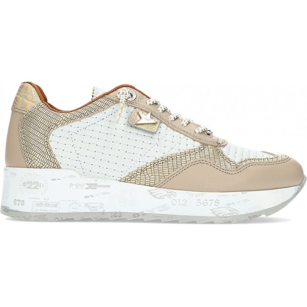 BASKETS CETTI C848SRA BLANCO_TAUPE BASKETS CETTI C848SRA BLANCO_TAUPE