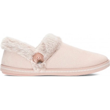 SKECHERS PANTOUFLE COSY CAMPFIRE FRAIS TOAST 167219 BLUSH