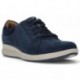 CLARKS UN ADORN DENTELLE SNEAKERS NAVY