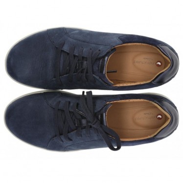 CLARKS UN ADORN DENTELLE SNEAKERS NAVY