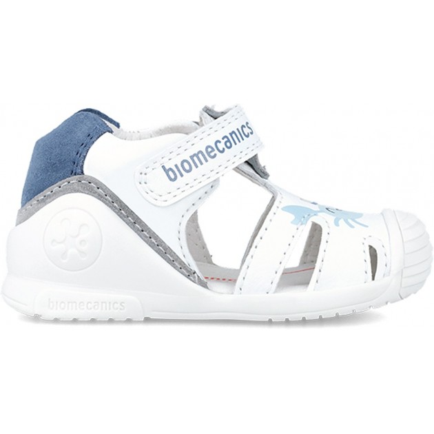 BIOMÉCANIQUE PREMIERS PAS SANDALES JUMELLES 242123-A BLANCO BIOMÉCANIQUE PREMIERS PAS SANDALES JUMELLES 242123-A BLANCO