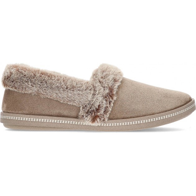 SKECHERS PANTOUFLE COSY CAMPFIRE TEAM TOASTY 32777 TAUPE SKECHERS PANTOUFLE COSY CAMPFIRE TEAM TOASTY 32777 TAUPE