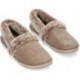 SKECHERS PANTOUFLE COSY CAMPFIRE TEAM TOASTY 32777 TAUPE