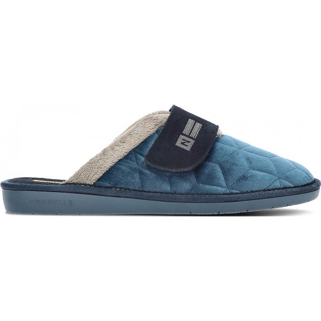 NORDIKAS 7518 PANTOUFLES DE CABINE TOP LINE AZUL NORDIKAS 7518 PANTOUFLES DE CABINE TOP LINE AZUL
