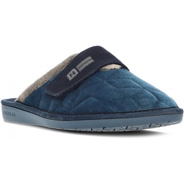 NORDIKAS 7518 PANTOUFLES DE CABINE TOP LINE AZUL