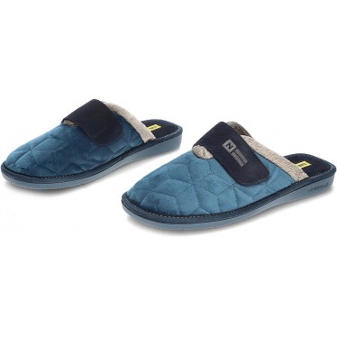 NORDIKAS 7518 PANTOUFLES DE CABINE TOP LINE AZUL