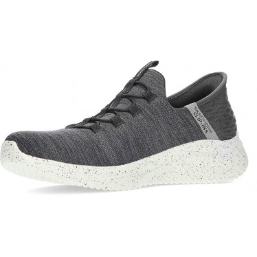 SKECHERS BASKETS À GLISSER 232452 GREY