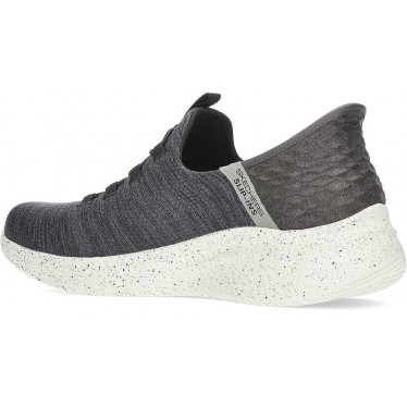 SKECHERS BASKETS À GLISSER 232452 GREY