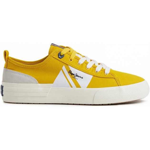 PEPE JEANS SNEAKERS À DRAPEAU ALLEN PMS30903 YELLOW PEPE JEANS SNEAKERS À DRAPEAU ALLEN PMS30903 YELLOW
