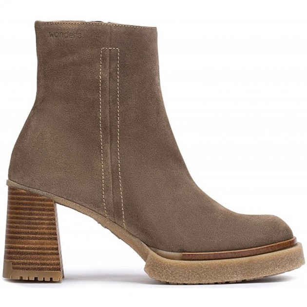 BOTTINES MERVEILLES MIERA H5203 CUERO_TOPO BOTTINES MERVEILLES MIERA H5203 CUERO_TOPO