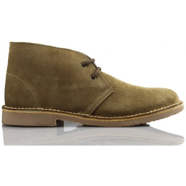 Safari botte en cuir unisexe de ARANCHA BEIGE Safari botte en cuir unisexe de ARANCHA BEIGE
