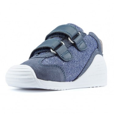 Biomecanics chaussons bébé Purpurina PR VAQUERO_NAVY