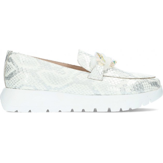 MERVEILLES A2444SIL MOCASSINS SILVER MERVEILLES A2444SIL MOCASSINS SILVER