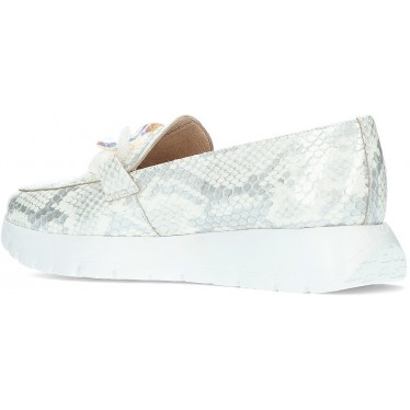 MERVEILLES A2444SIL MOCASSINS SILVER