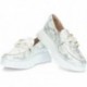 MERVEILLES A2444SIL MOCASSINS SILVER