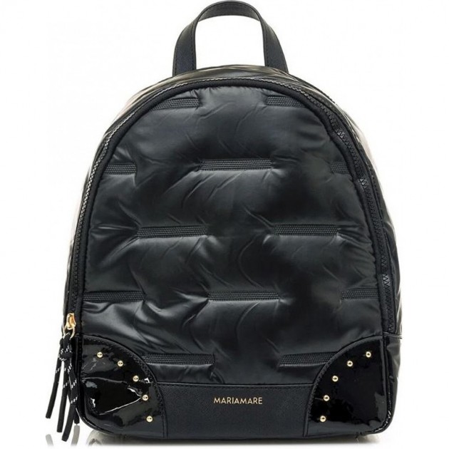 SAC À DOS FUSÉE MARIAMARE BLACK SAC À DOS FUSÉE MARIAMARE BLACK