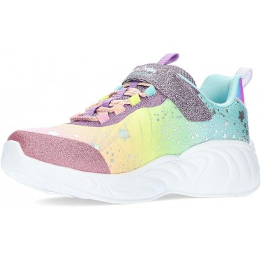 CHAUSSURES LUMINEUSES SKECHERS 302311 RÊVES DE LICORNE MULTICOLOR