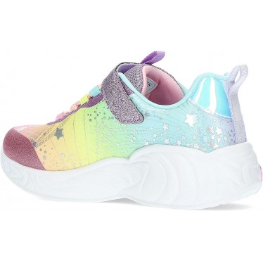 CHAUSSURES LUMINEUSES SKECHERS 302311 RÊVES DE LICORNE MULTICOLOR