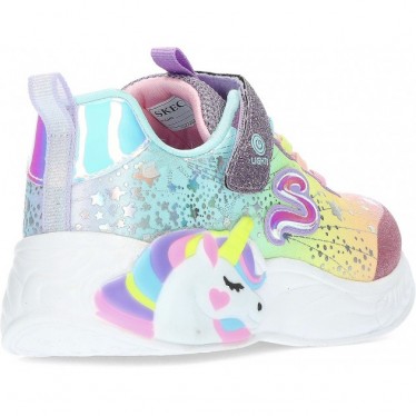 CHAUSSURES LUMINEUSES SKECHERS 302311 RÊVES DE LICORNE MULTICOLOR