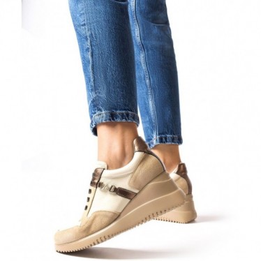 BASKETS MERVEILLES EVA G-6610 BEIGE