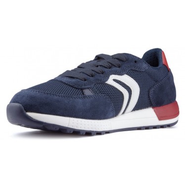 Chaussures GEOX ALBEN SUM NAVY_RED