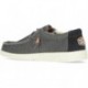 MOCASSINS DUDE WALLYKNIT BLACK_CHARCOAL