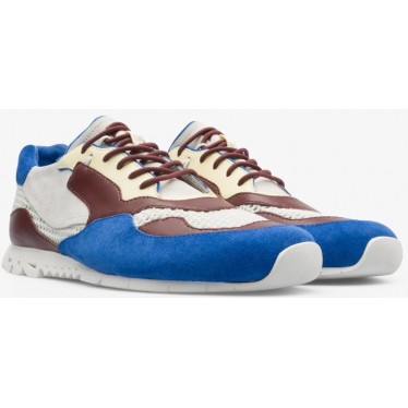 SNEAKERS CAMPER RIEN K100436 MARRON_AZUL