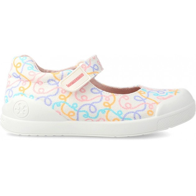 BIOMÉCANIQUE IMPRIMÉ MARY JANE 232280 BLANCO BIOMÉCANIQUE IMPRIMÉ MARY JANE 232280 BLANCO