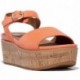 SANDALES FITFLOP ELOISE CORK-WRAP SUEDE GC7 SUNSHINE_ORANGE