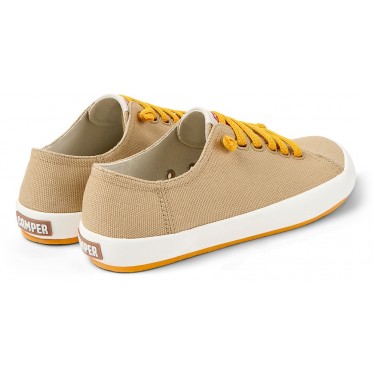 CAMPER PEU RAMBLA CHAUSSURES VULCANISEES 21897 BEIGE