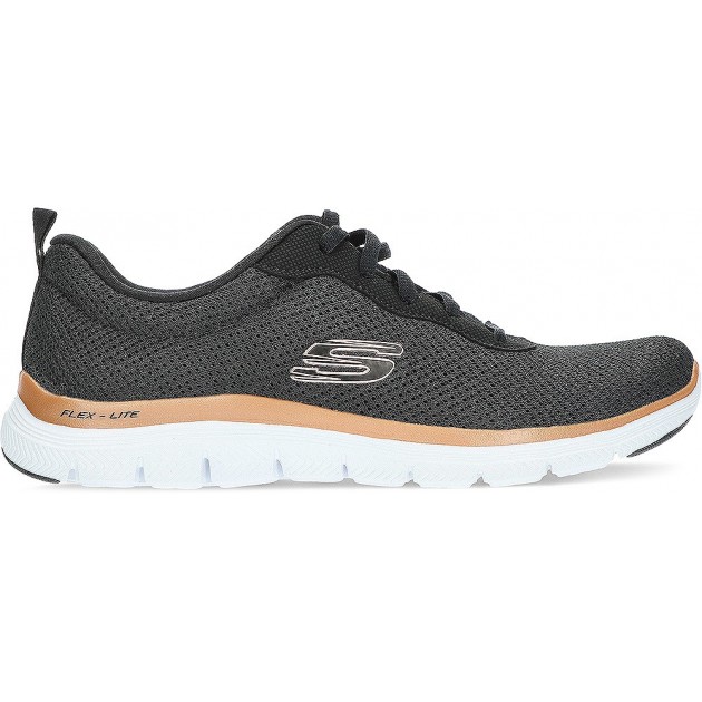 SKECHERS 149303 SNEAKERS À VUE BRILLANTE BLACK_GOLD SKECHERS 149303 SNEAKERS À VUE BRILLANTE BLACK_GOLD