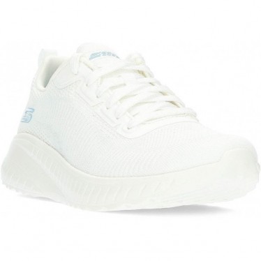 SKECHERS BASKETS BOBS SQUAD CHAOS 117209 WHITE