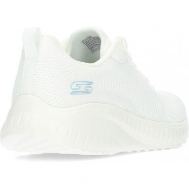 SKECHERS BASKETS BOBS SQUAD CHAOS 117209 WHITE